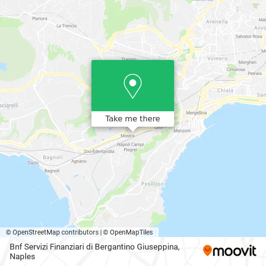 Bnf Servizi Finanziari di Bergantino Giuseppina map