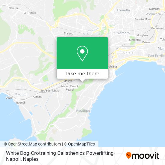 White Dog-Crotraining Calisthenics Powerlifting-Napoli map