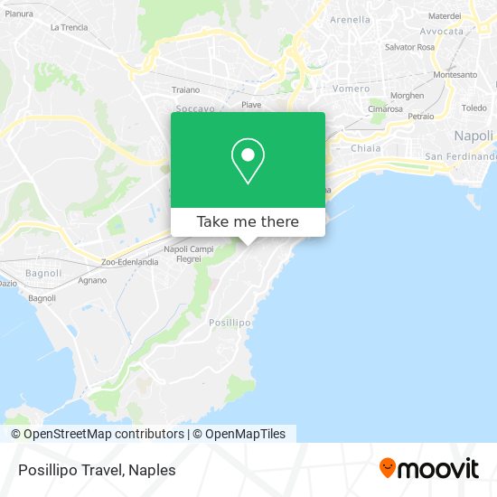Posillipo Travel map