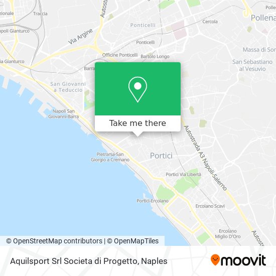 Aquilsport Srl Societa di Progetto map