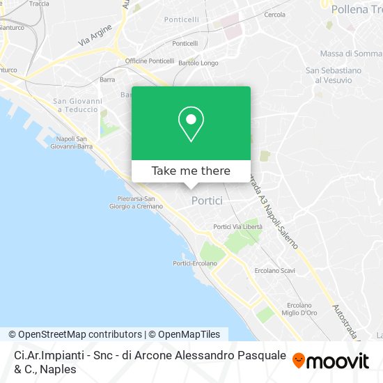 Ci.Ar.Impianti - Snc - di Arcone Alessandro Pasquale & C. map