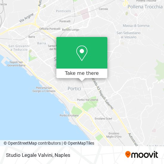 Studio Legale Valvini map