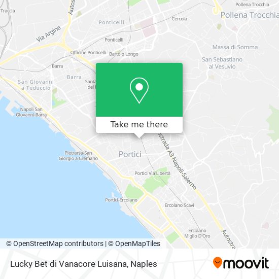 Lucky Bet di Vanacore Luisana map