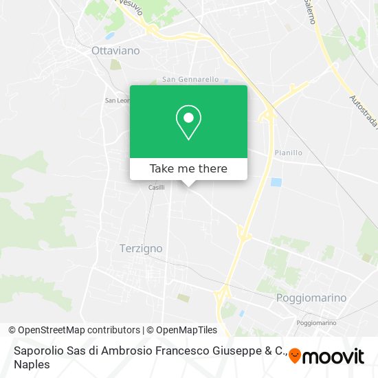 Saporolio Sas di Ambrosio Francesco Giuseppe & C. map