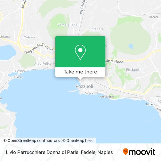 Livio Parrucchiere Donna di Parisi Fedele map