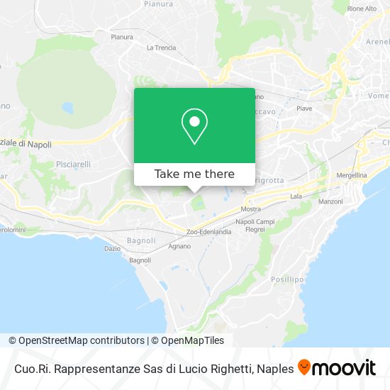 Cuo.Ri. Rappresentanze Sas di Lucio Righetti map