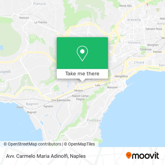 Avv. Carmelo Maria Adinolfi map