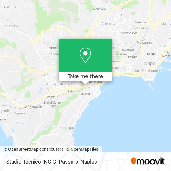 Studio Tecnico ING G. Passaro map