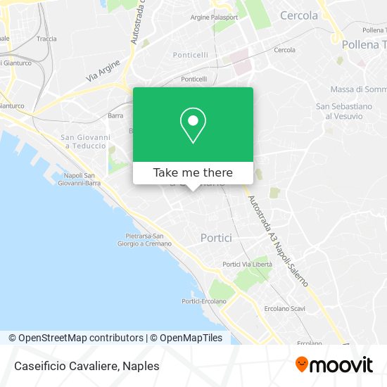 Caseificio Cavaliere map