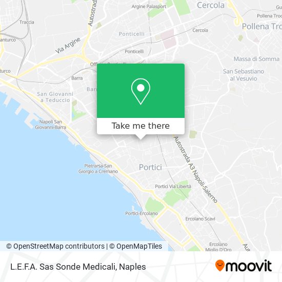 L.E.F.A. Sas Sonde Medicali map