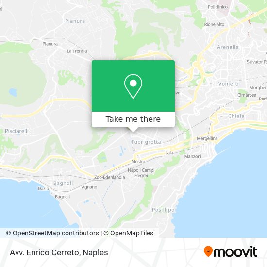 Avv. Enrico Cerreto map
