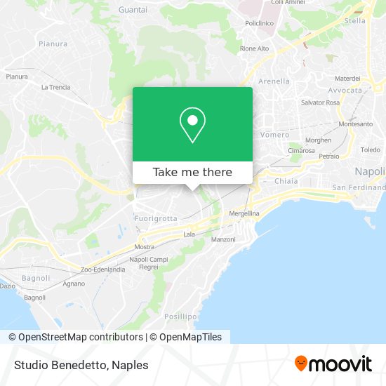 Studio Benedetto map