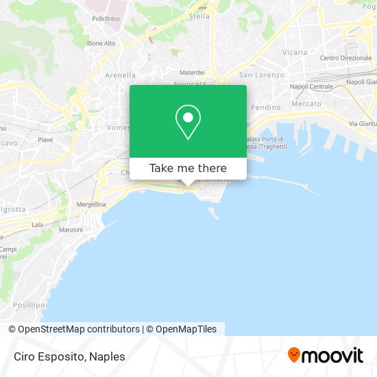 Ciro Esposito map