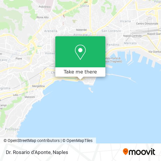 Dr. Rosario d'Aponte map