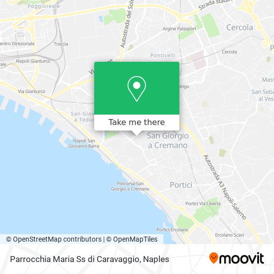 Parrocchia Maria Ss di Caravaggio map