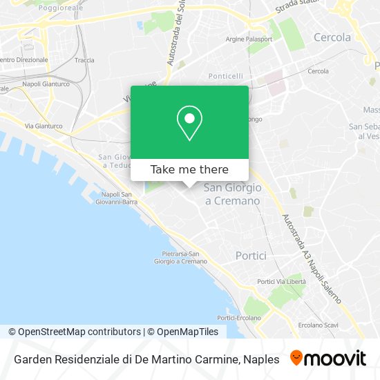Garden Residenziale di De Martino Carmine map