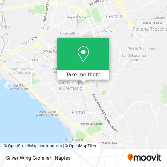 Silver Wing Gioielleri map