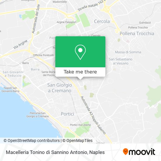 Macelleria Tonino di Sannino Antonio map