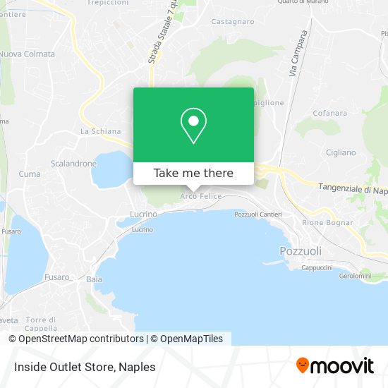 Inside Outlet Store map
