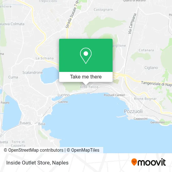 Inside Outlet Store map