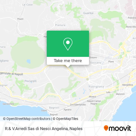 R.& V.Arredi Sas di Nesci Angelina map