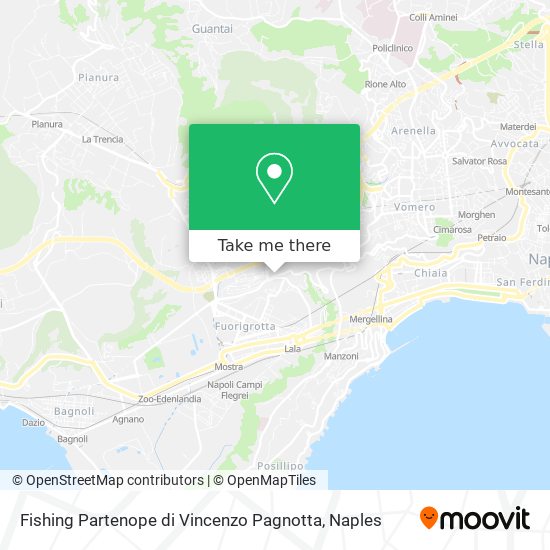 Fishing Partenope di Vincenzo Pagnotta map