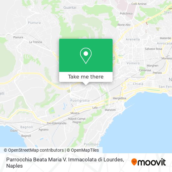 Parrocchia Beata Maria V. Immacolata di Lourdes map