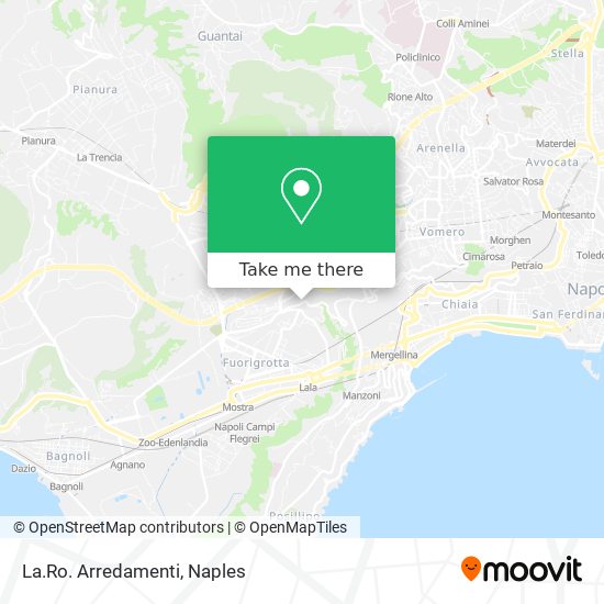 La.Ro. Arredamenti map