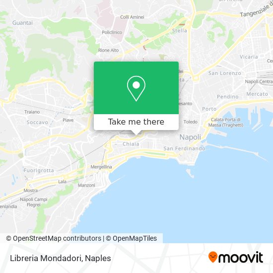 Libreria Mondadori map