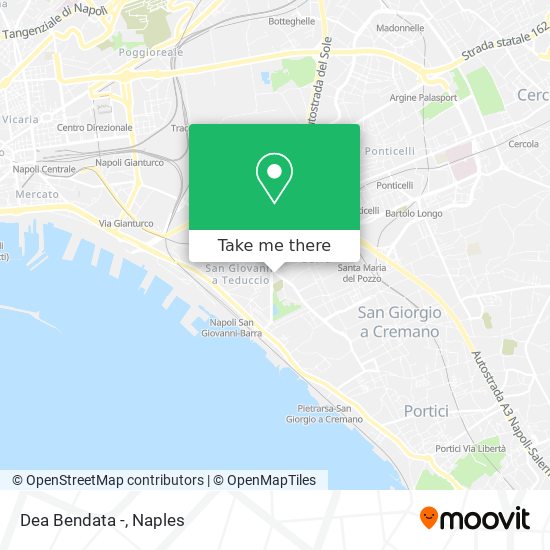 Dea Bendata - map