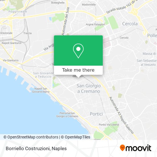 Borriello Costruzioni map