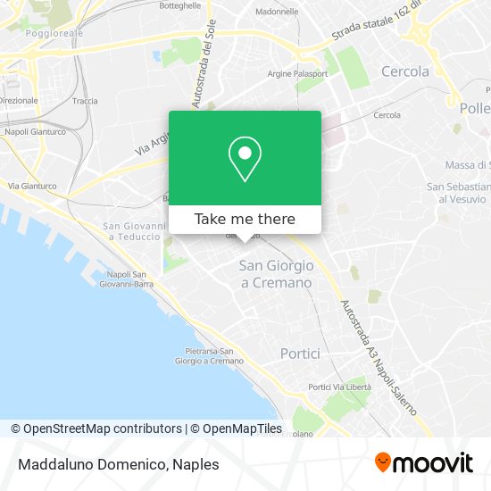 Maddaluno Domenico map