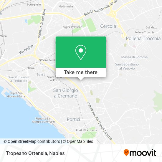 Tropeano Ortensia map