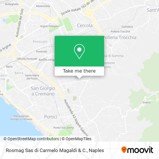 Rosmag Sas di Carmelo Magaldi & C. map