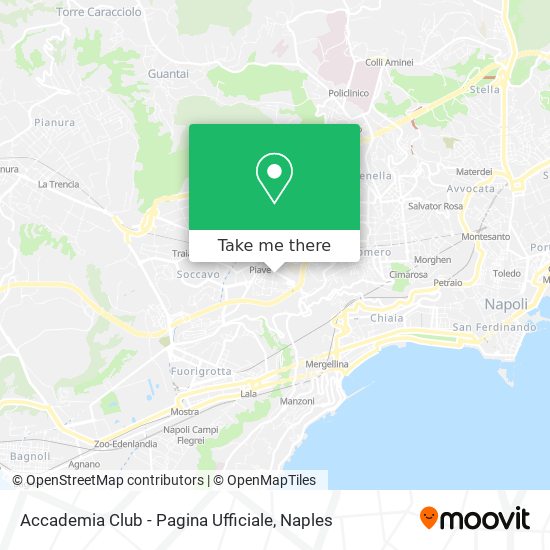 Accademia Club - Pagina Ufficiale map