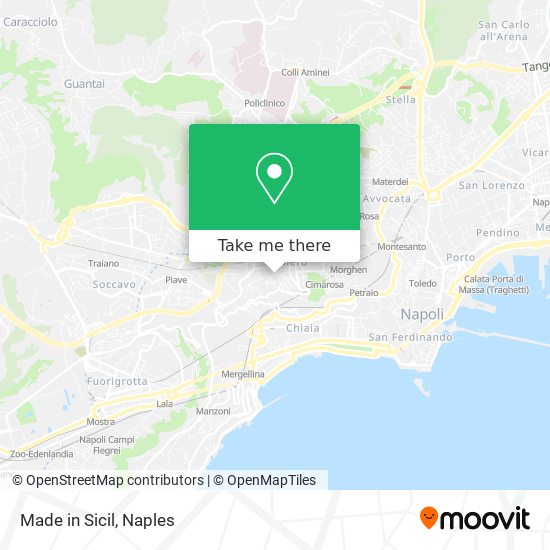 Made in Sicil map