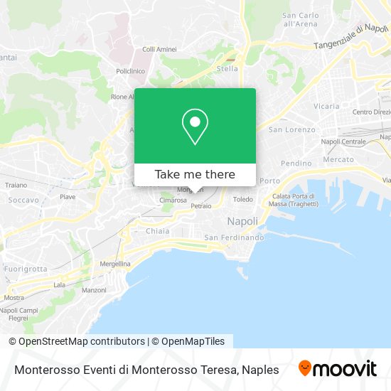 Monterosso Eventi di Monterosso Teresa map