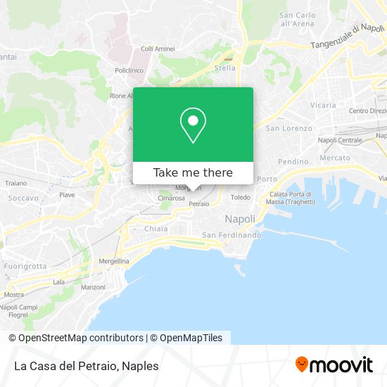 La Casa del Petraio map