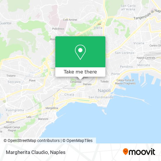 Margherita Claudio map