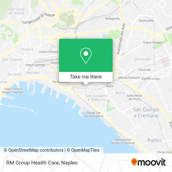 RM Group Health Care map