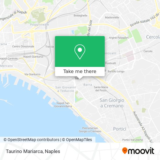 Taurino Mariarca map