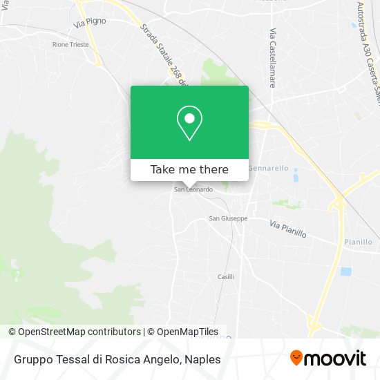 Gruppo Tessal di Rosica Angelo map