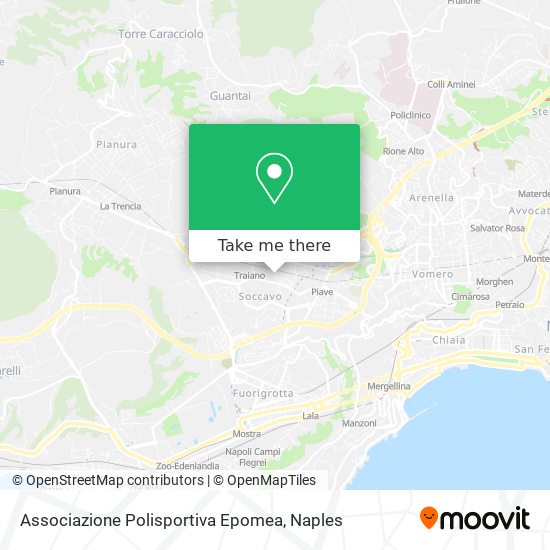 Associazione Polisportiva Epomea map