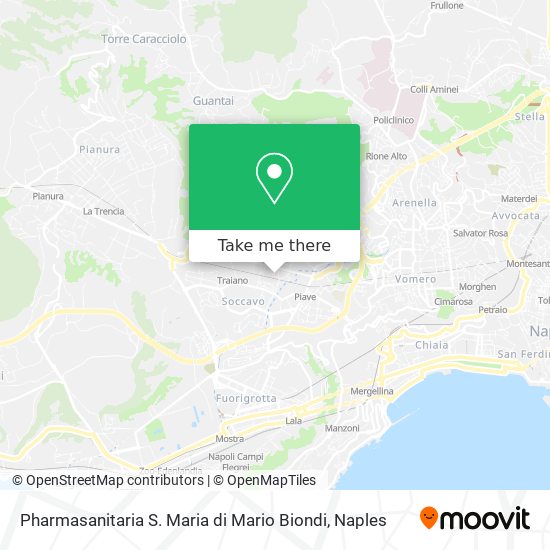 Pharmasanitaria S. Maria di Mario Biondi map