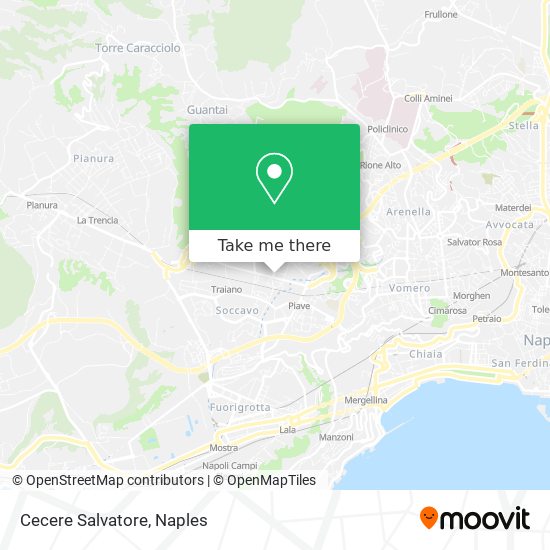 Cecere Salvatore map