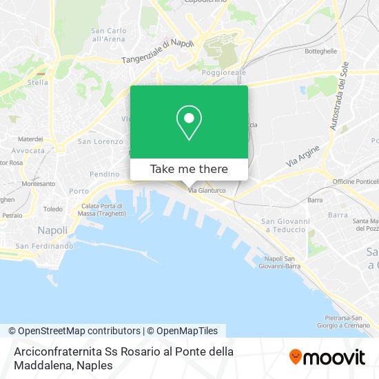 Arciconfraternita Ss Rosario al Ponte della Maddalena map