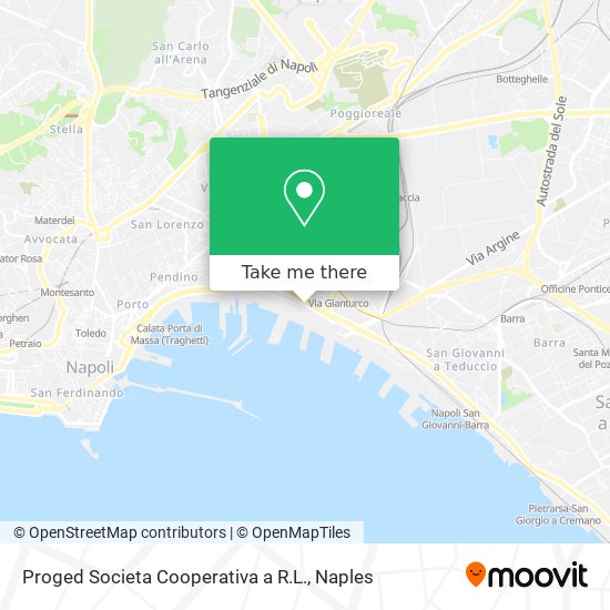 Proged Societa Cooperativa a R.L. map