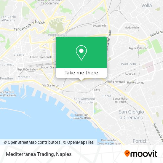 Mediterranea Trading map