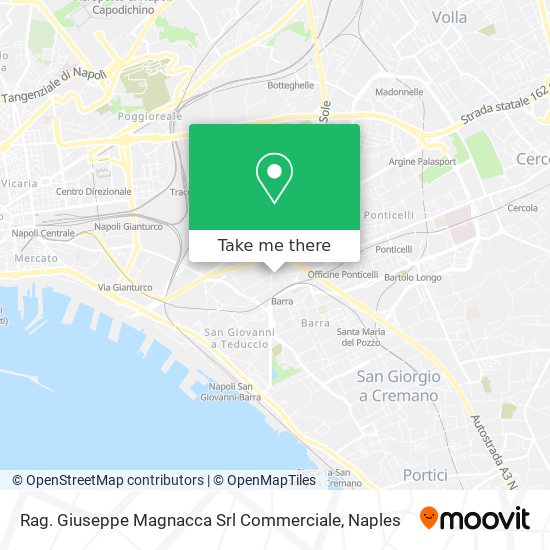 Rag. Giuseppe Magnacca Srl Commerciale map