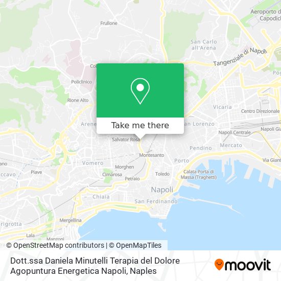 Dott.ssa Daniela Minutelli Terapia del Dolore Agopuntura Energetica Napoli map